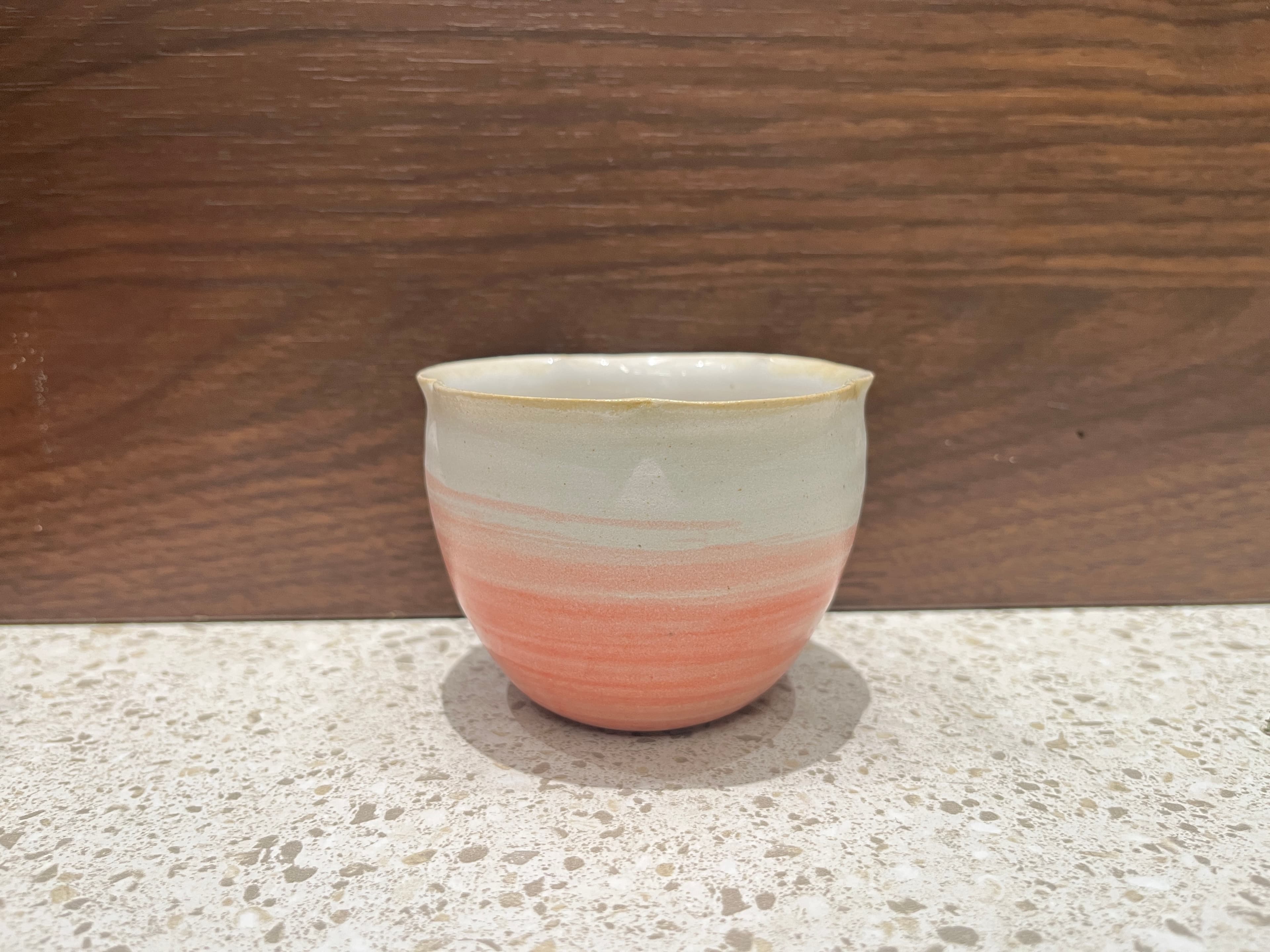 “咖啡是自由的”手作拉花杯