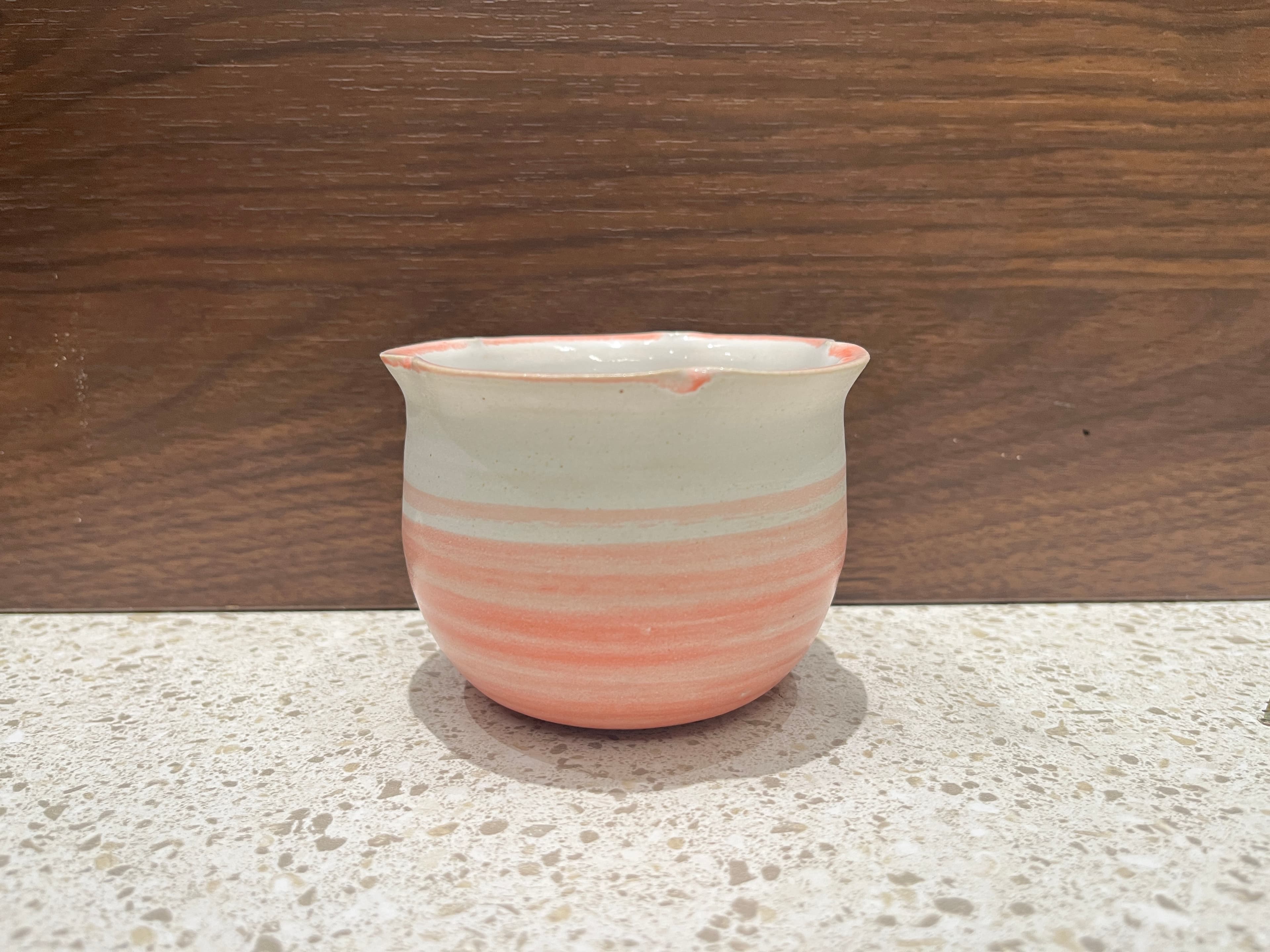 “咖啡是自由的”手作拉花杯