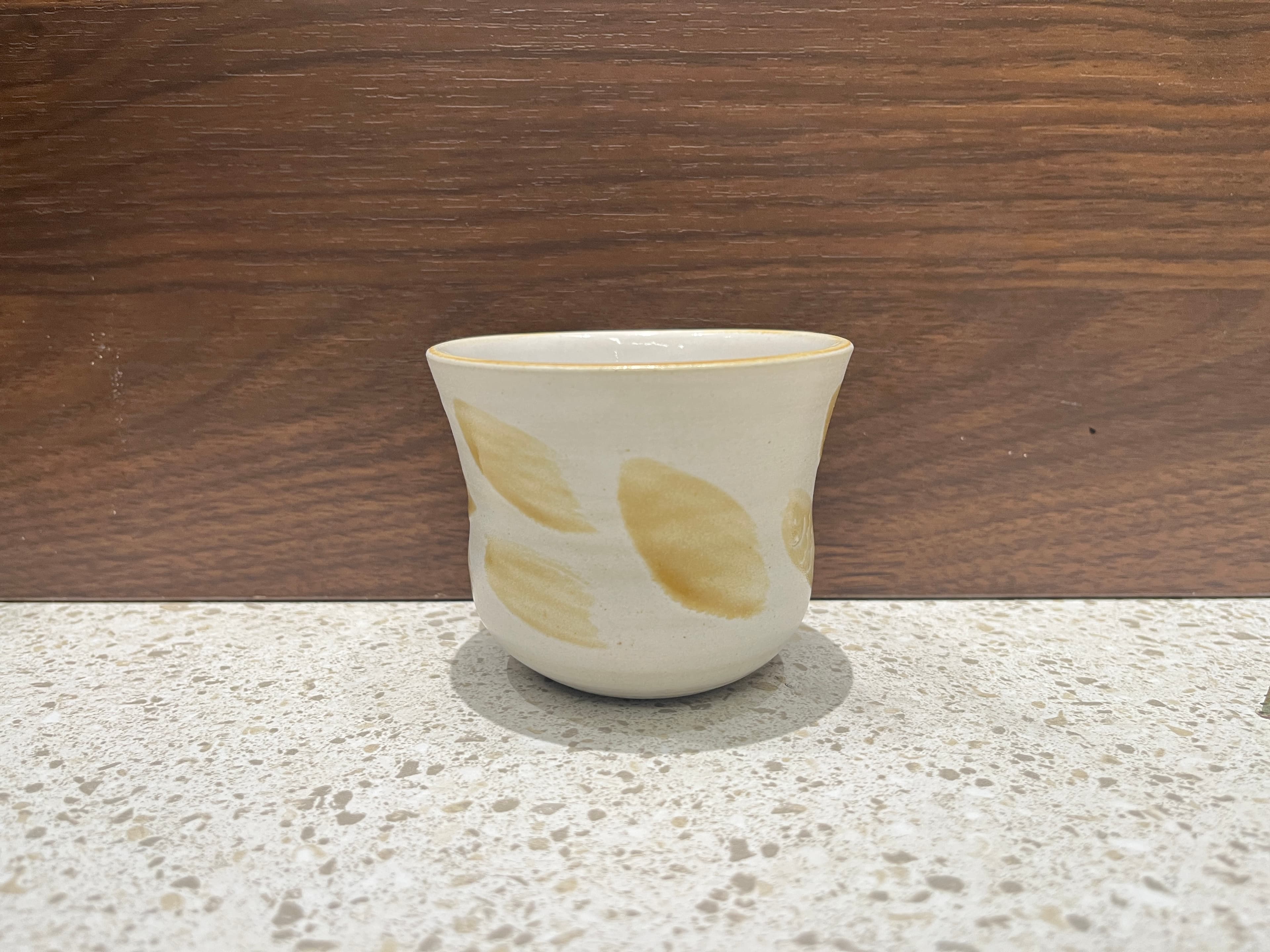 “咖啡是自由的”手作拉花杯