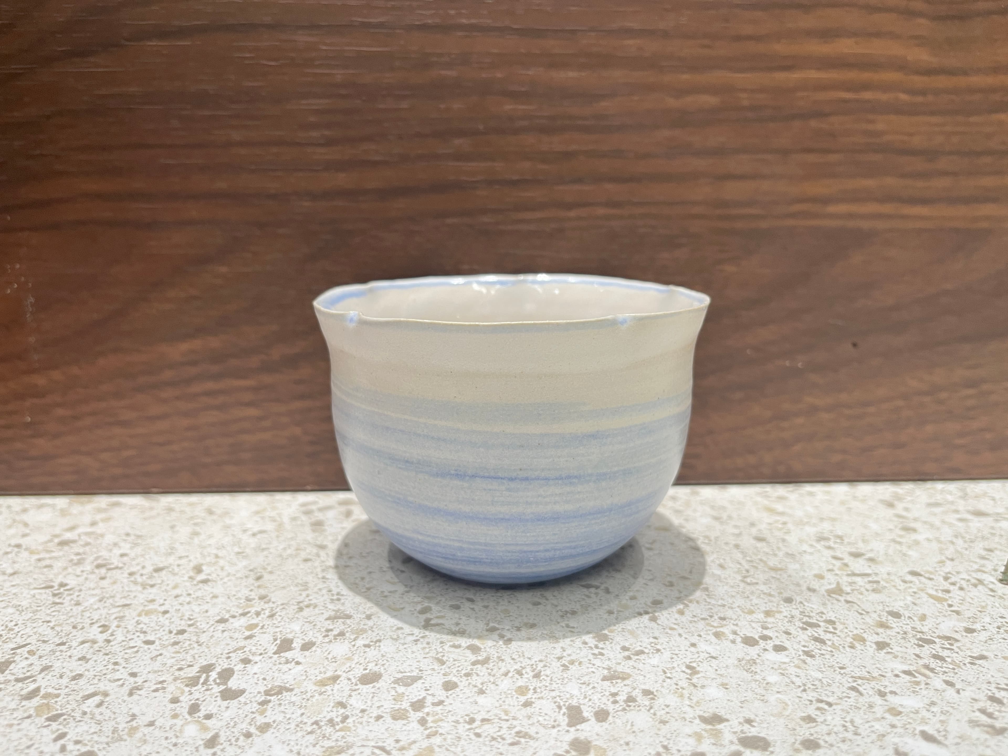 “咖啡是自由的”手作拉花杯
