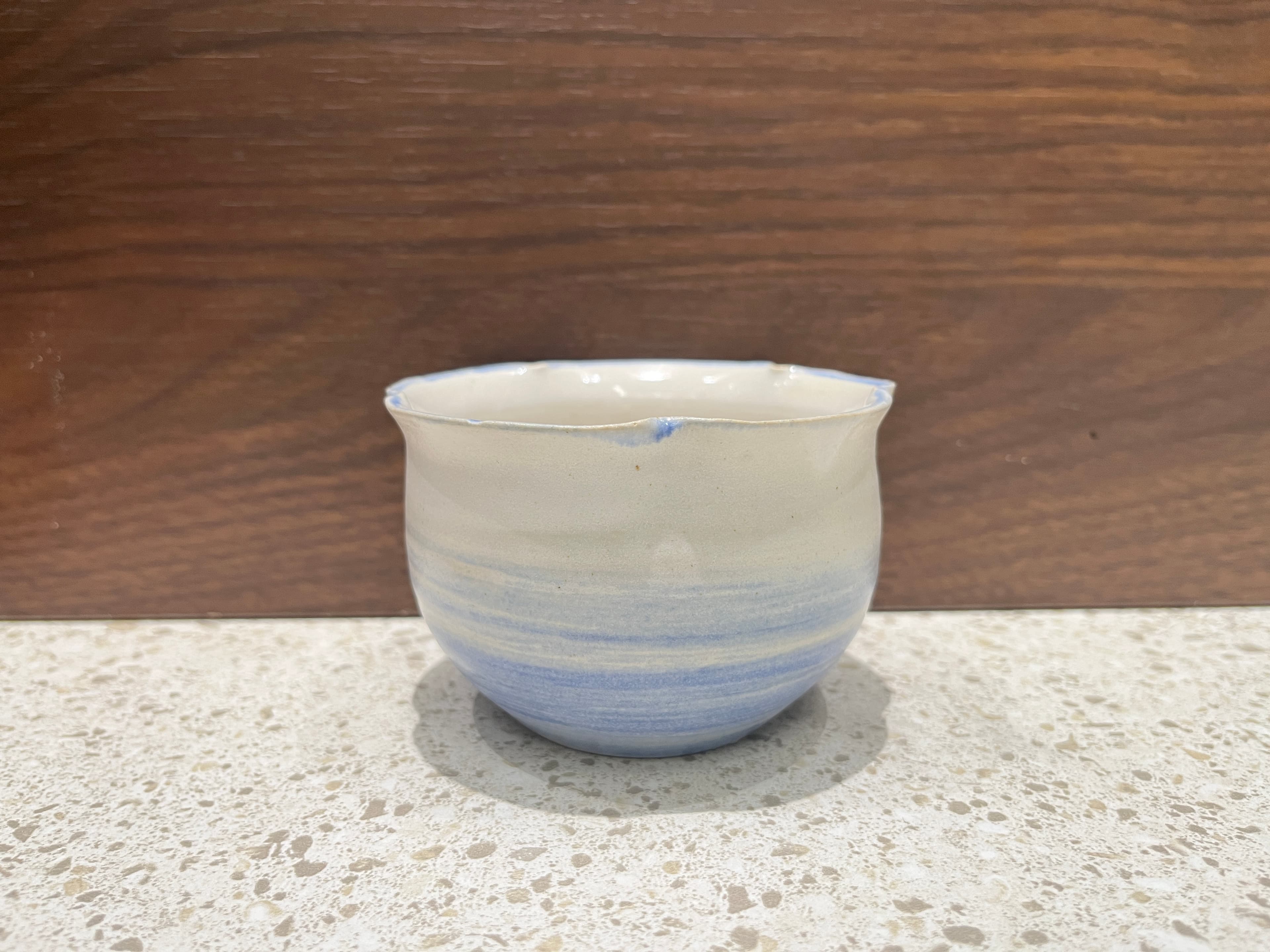 “咖啡是自由的”手作拉花杯