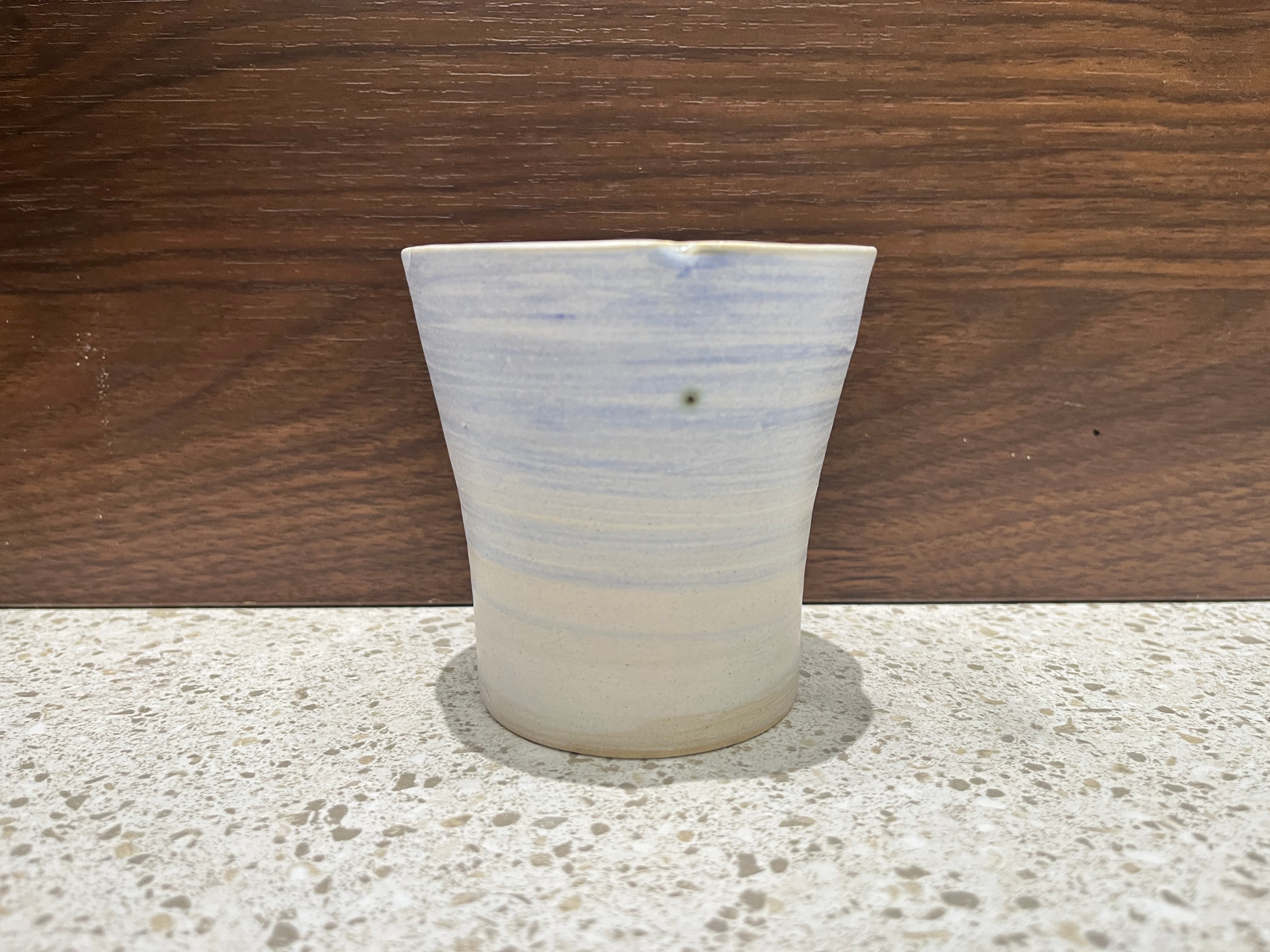 “咖啡是自由的”手作拉花杯